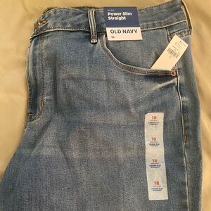Old Navy Power Slim Straight leg jeans